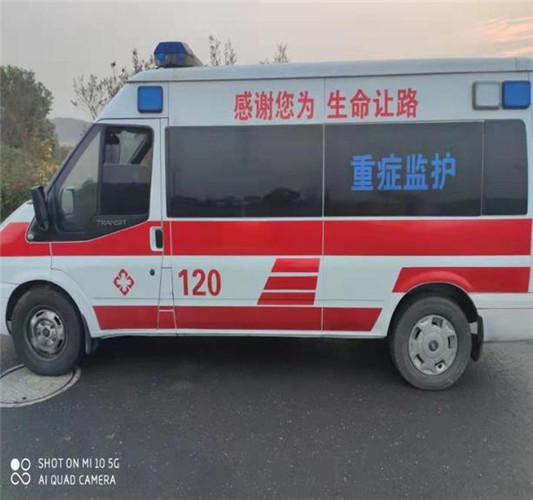 桦川救护车出租服务案例3